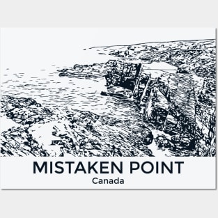 Mistaken Point - Canada Posters and Art